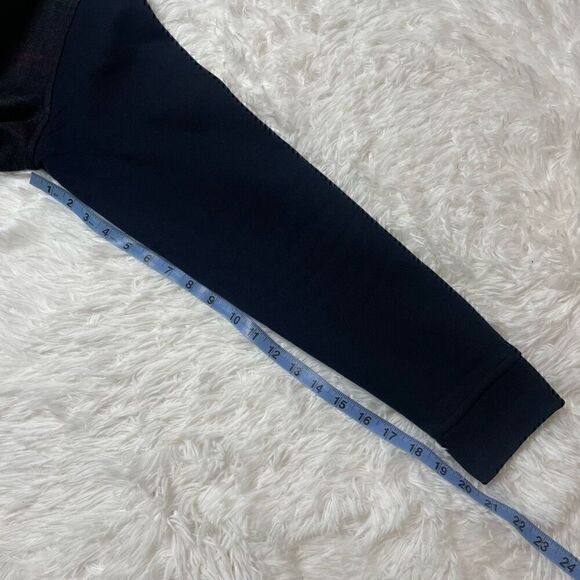 Ted Baker London Mens Small Wool Blend Plaid Full Zip Jacket Navy Blue Size 4 - Picture 9 of 10